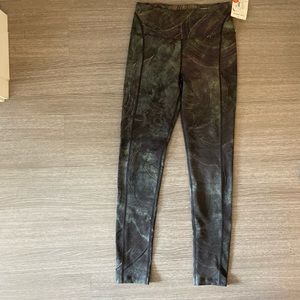 Free people snakeskin reflective legging